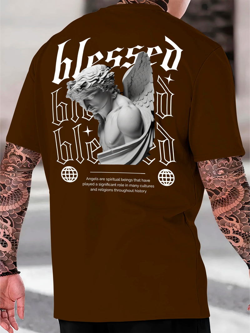 👕 Camiseta Masculina Blessed – Streetwear com Alma.