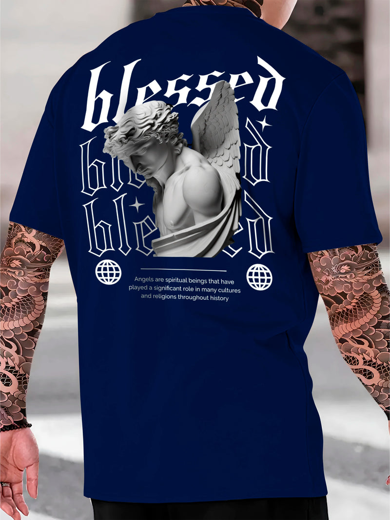 👕 Camiseta Masculina Blessed – Streetwear com Alma.