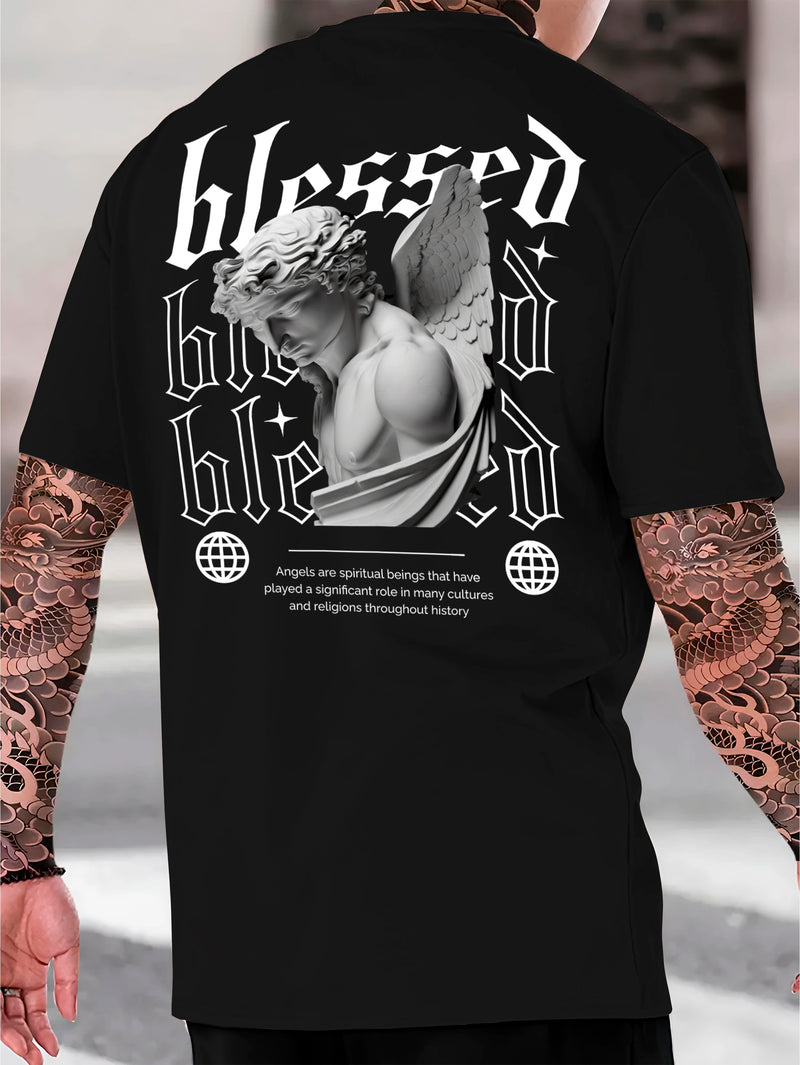👕 Camiseta Masculina Blessed – Streetwear com Alma.