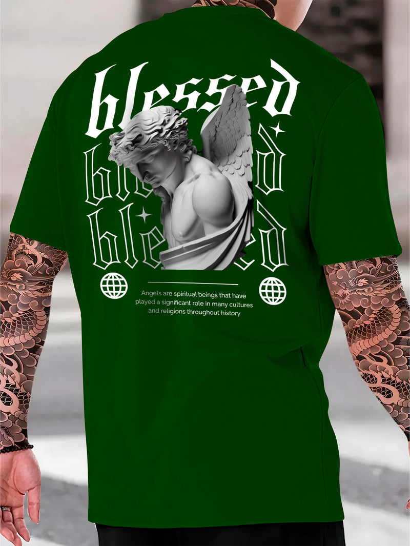 👕 Camiseta Masculina Blessed – Streetwear com Alma.