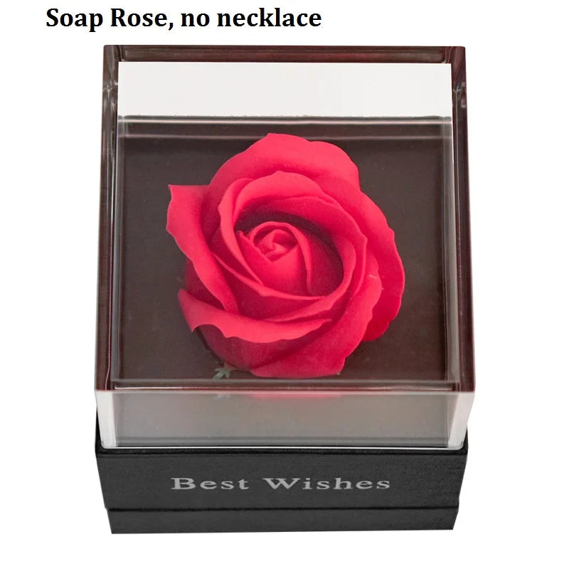 🌹 Caixa de Joias Eternal Rose — Onde o Amor se Torna Eterno