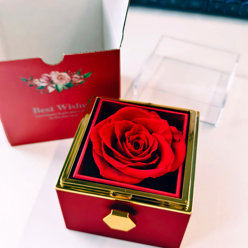 Caixa de flores de rosas de alta qualidade. A Caixa que Encanta a Alma — Muito Além de um Presente.