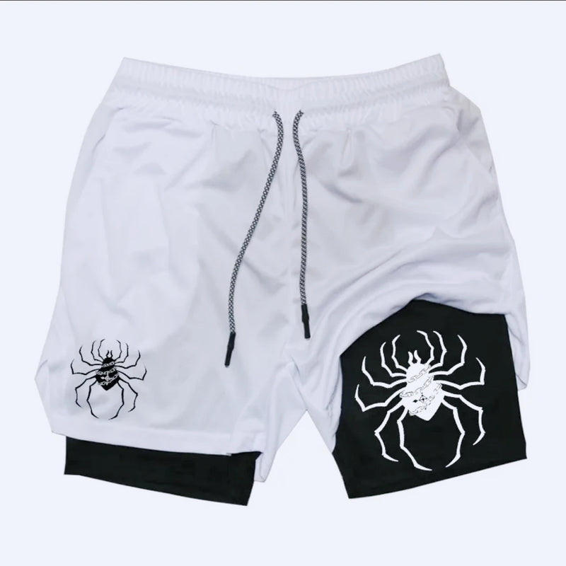 🔥 Shorts de Compressão 2 em 1 – Mais do que um item esportivo. Um pacto com a sua evolução.