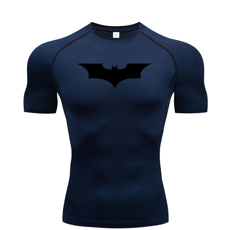 🦇 CAMISETA MASCULINA DE COMPRESSÃO – ESTAMPA MORCEGO | FORÇA, ESTILO E PROPÓSITO NUMA SÓ PEÇA