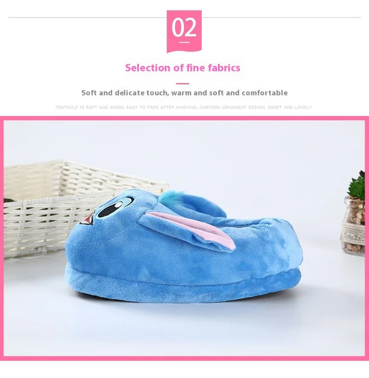 🩵 Chinelo de Algodão Lilo & Stitch: Um Abraço para a Alma, um Refúgio para os Pés