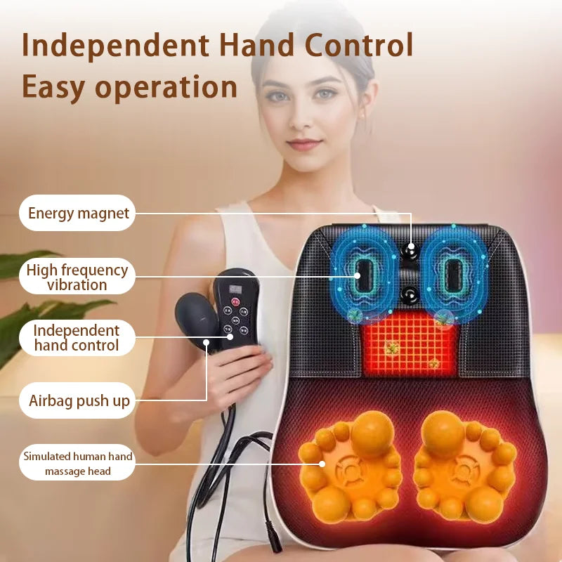 Massageador Shiatsu Elétrico com Aquecimento