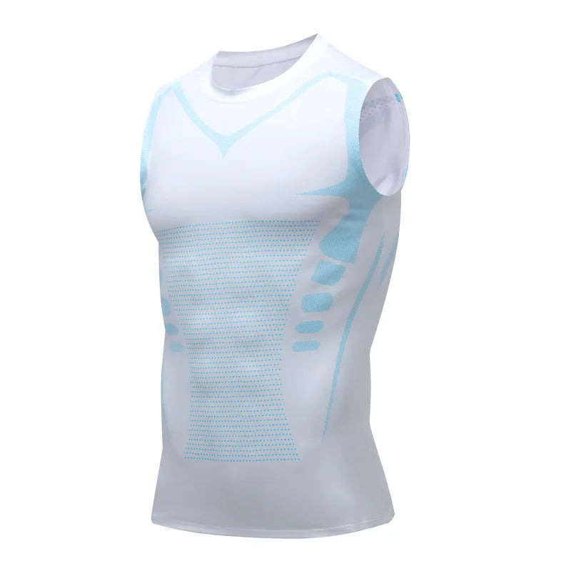 Camiseta de compressão masculina para academia — Mais que uma camiseta. Um chamado à sua melhor versão.