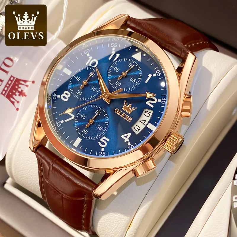 OLEVS 2878 – Relógio Masculino de Luxo