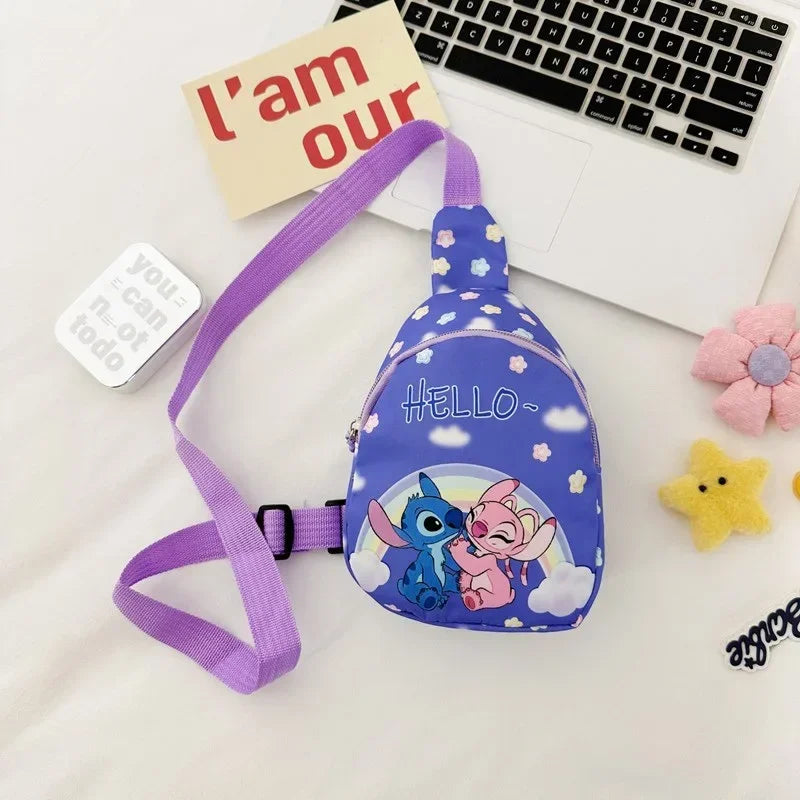 🌟 Bolsa Tiracolo Stitch Sling – Muito Mais Que Uma Bolsa: Um Amuleto de Alegria, Segurança e Imaginação 🌈💫