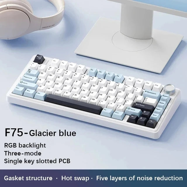 Teclado Mecânico Gamer AULA F75 – A Arma Suprema Para Quem Leva os Jogos a Sério