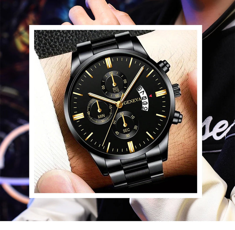 Relógio Masculino da Moda - um símbolo de identidade, propósito e presença masculina poderosa