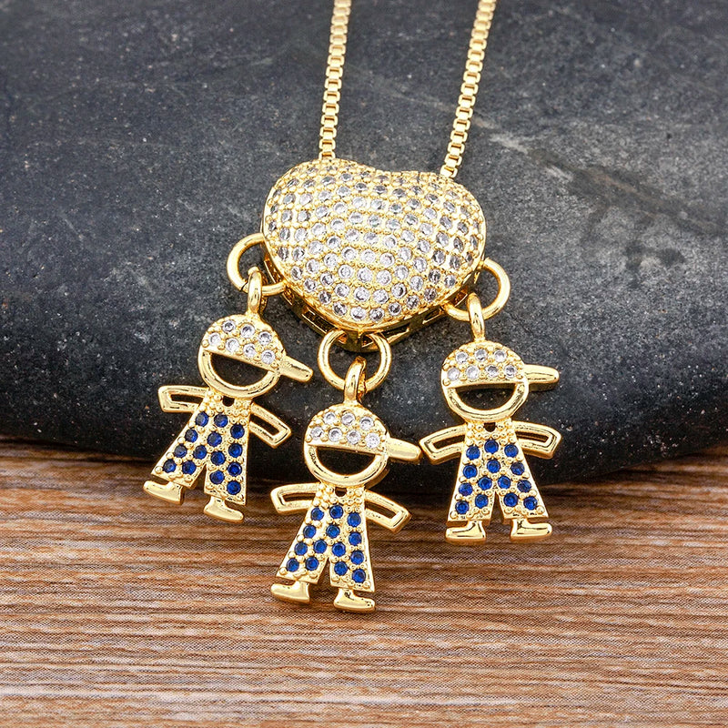 COLAR AMOR DE MÃE BNHADO A OURO 18K