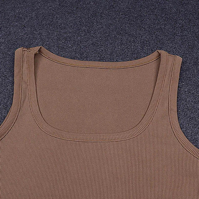 Body de Malha Sem Mangas | Sexy | Bodycon | Ombro de Fora | Halter | Estilo Corpete | Casual de Rua | Balada