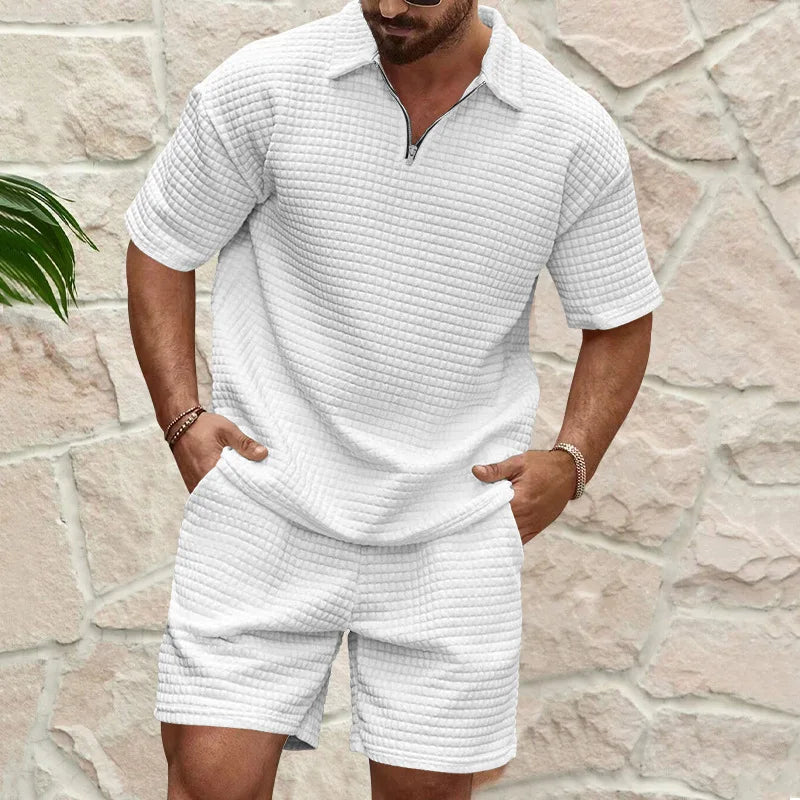 🌞 Conjunto Esportivo Polo Masculino Verão 2025