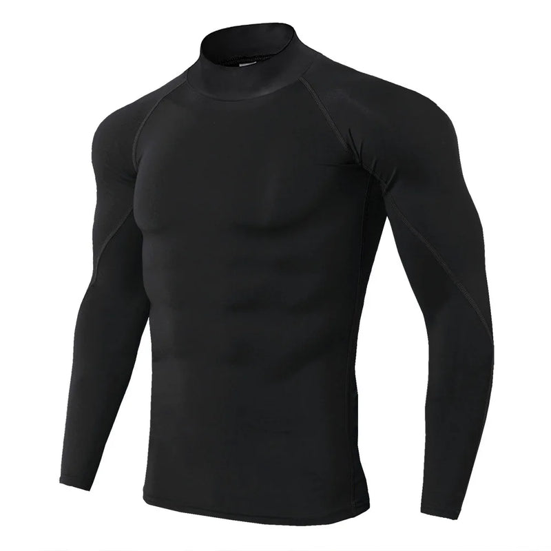 🔥 Camiseta Esportiva Masculina de Compressão – Onde Corpo, Alma e Superação se Encontram