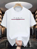 CAMISETA MASCULINA 100% ALGODÃO PARIS — MAIS DO QUE ROUPA, UM ESTADO DE ESPÍRITO.