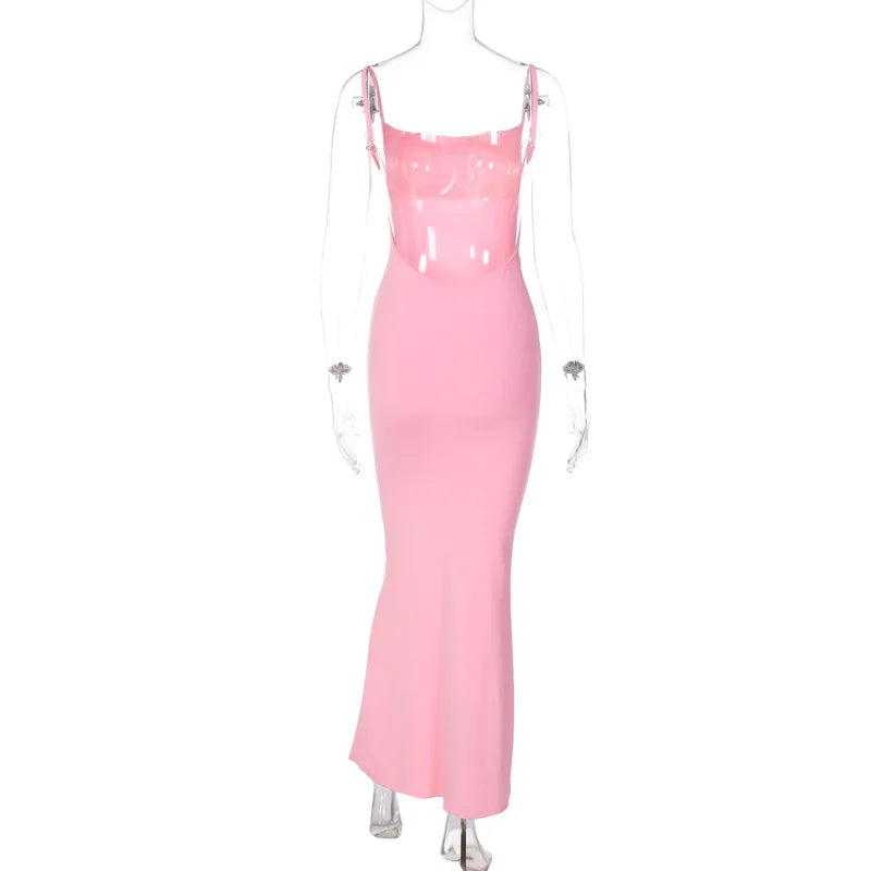 Vestido CAKULO 2025 – Maxi Bodycon Y2K