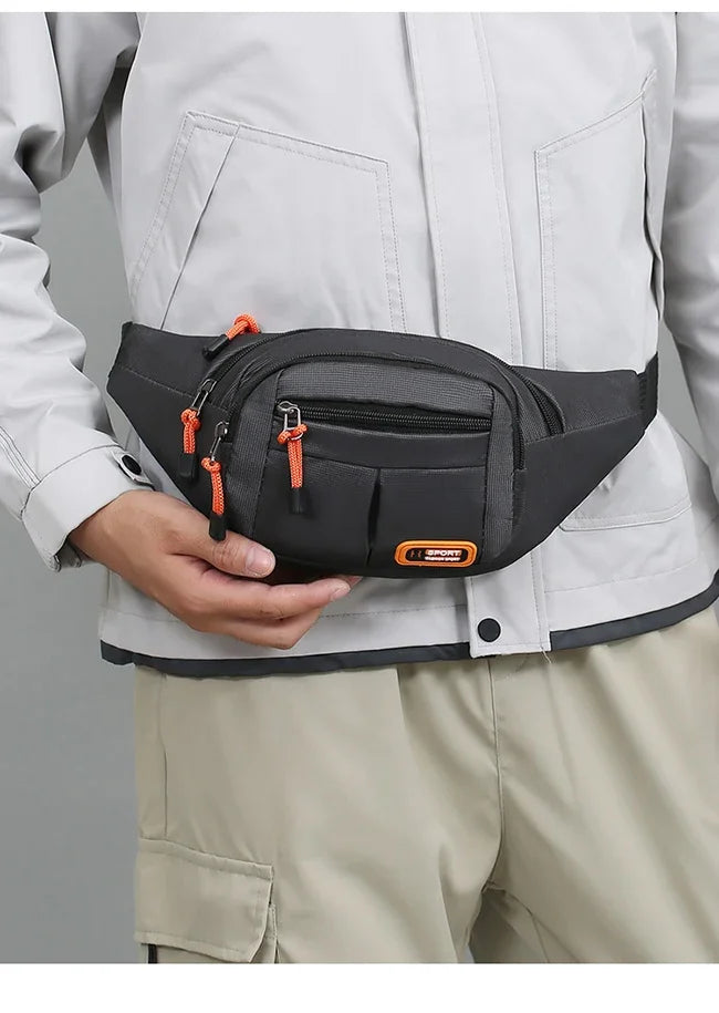 Bolsa de Cintura Oxford Impermeável Unissex – A Escolha Inteligente Para Quem Precisa de Praticidade, Segurança e Estilo em Qualquer Situação!