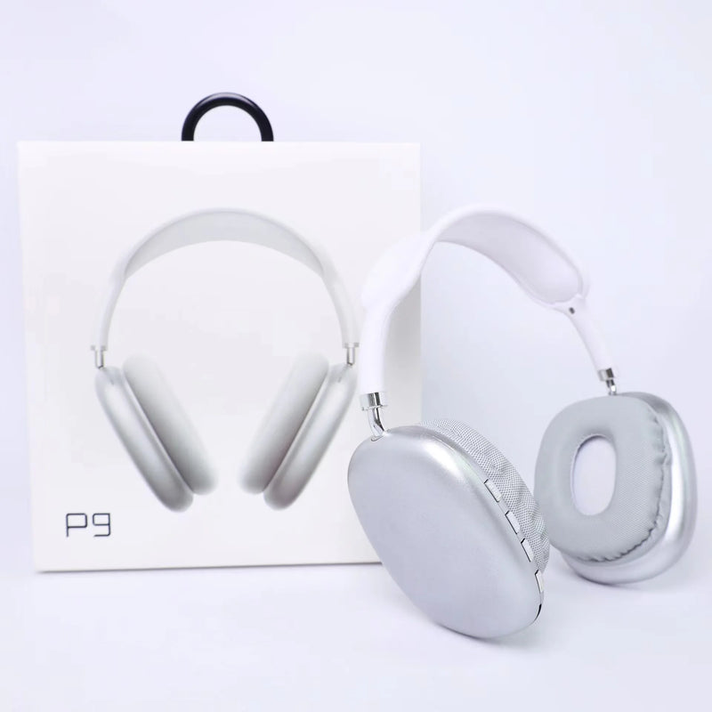 P9 Air Bluetooth Fone de Ouvido Estéreo Sem Fio Com Microfone e Micro Cancelamento de Ruído