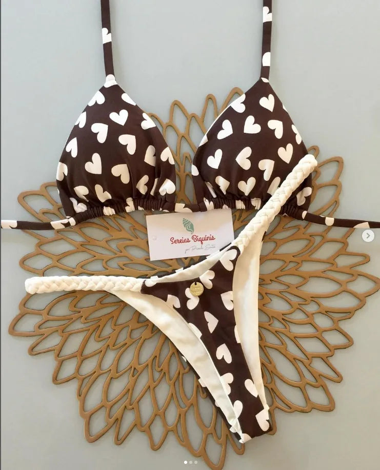 🔥 Novo Biquíni Sexy Feminino – Conjunto de Duas Peças Para Férias, Praia & Autoestima