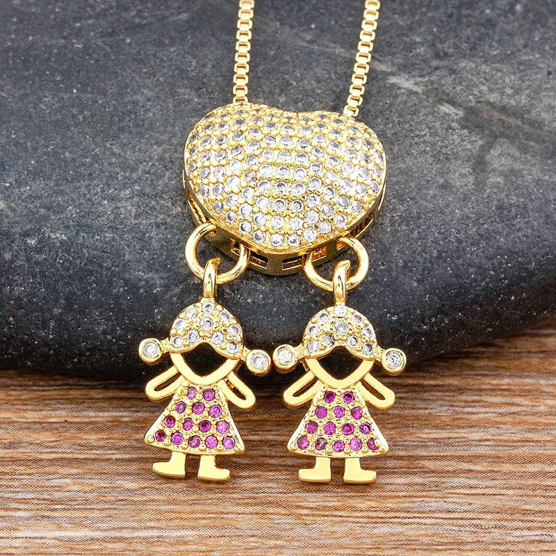 COLAR AMOR DE MÃE BNHADO A OURO 18K