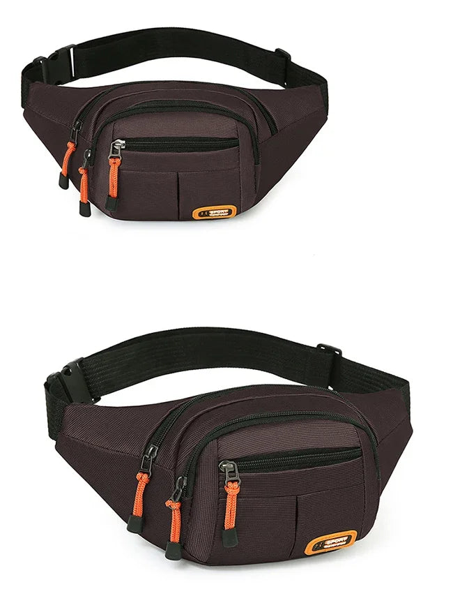 Bolsa de Cintura Oxford Impermeável Unissex – A Escolha Inteligente Para Quem Precisa de Praticidade, Segurança e Estilo em Qualquer Situação!