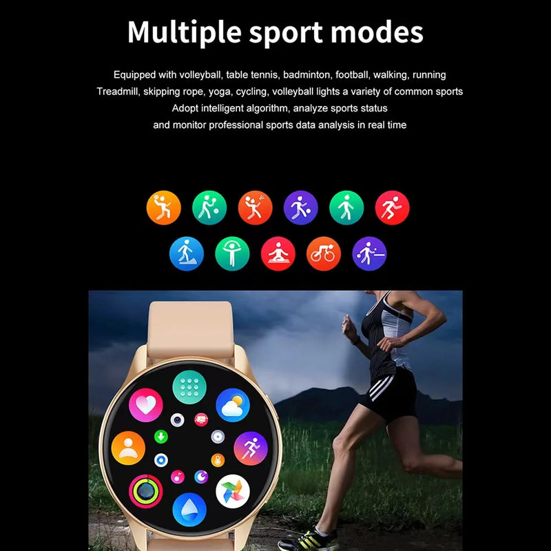 Novo Relógio Inteligente Feminino com Chamada Bluetooth - Ouve seu corpo, entende sua rotina, protege sua saúde e ainda te mantém conectada ao mundo