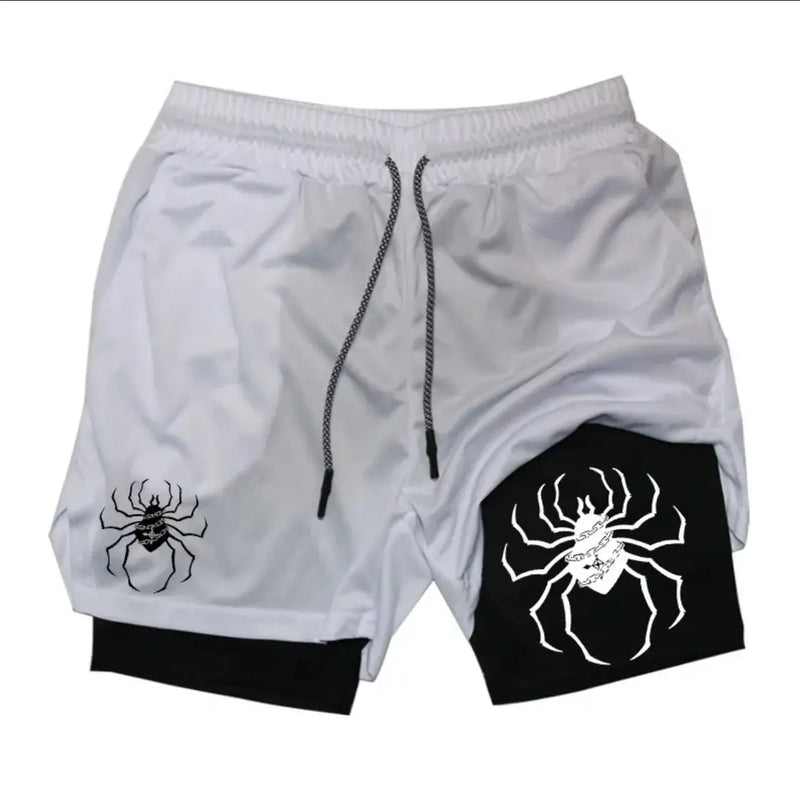 🔥 Shorts de Compressão 2 em 1 – Mais do que um item esportivo. Um pacto com a sua evolução.