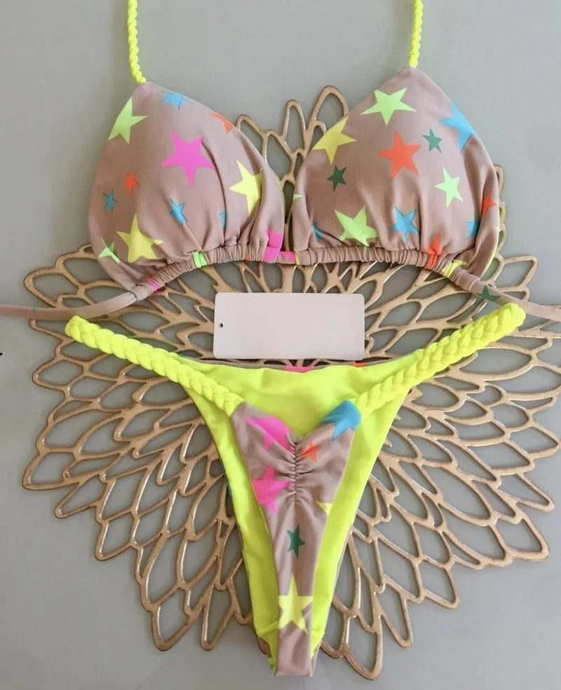 🔥 Novo Biquíni Sexy Feminino – Conjunto de Duas Peças Para Férias, Praia & Autoestima