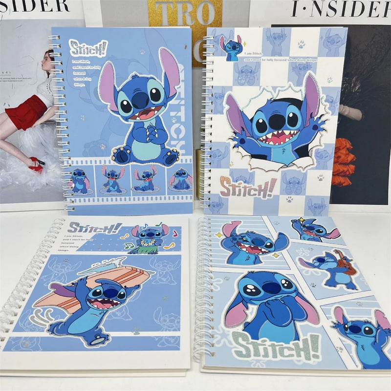 🌌 Caderno Espiritual Lilo & Stitch — Mais que Papelaria, um Refúgio da Alma
