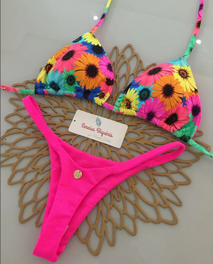 🔥 Novo Biquíni Sexy Feminino – Conjunto de Duas Peças Para Férias, Praia & Autoestima