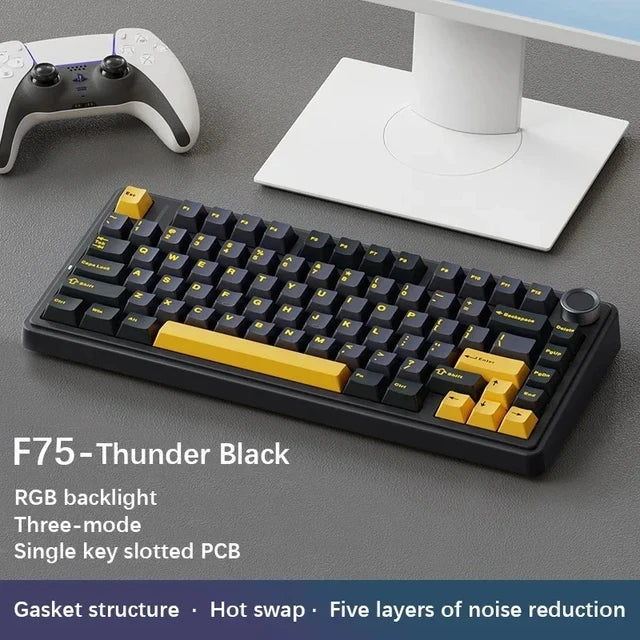 Teclado Mecânico Gamer AULA F75 – A Arma Suprema Para Quem Leva os Jogos a Sério