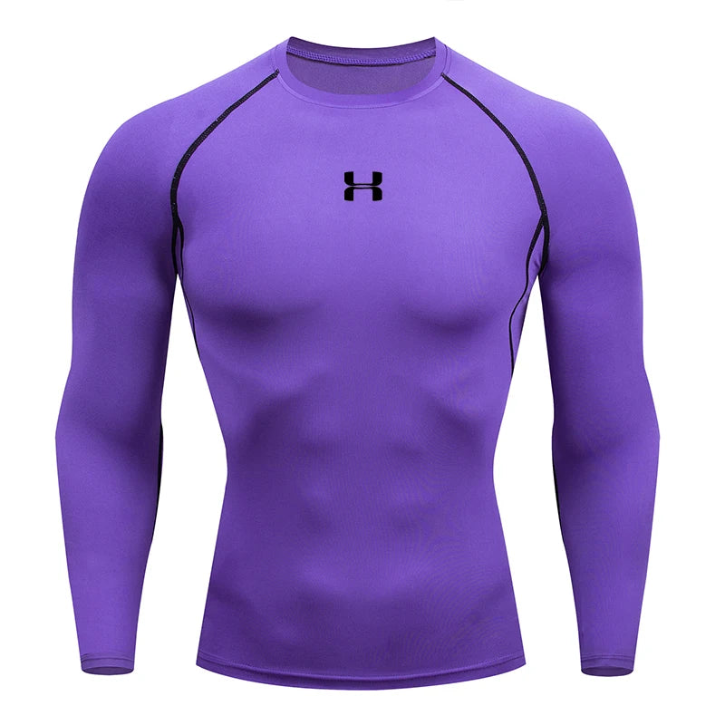 🔥 Camiseta de Compressão Masculina — Corrida. Força. Propósito.