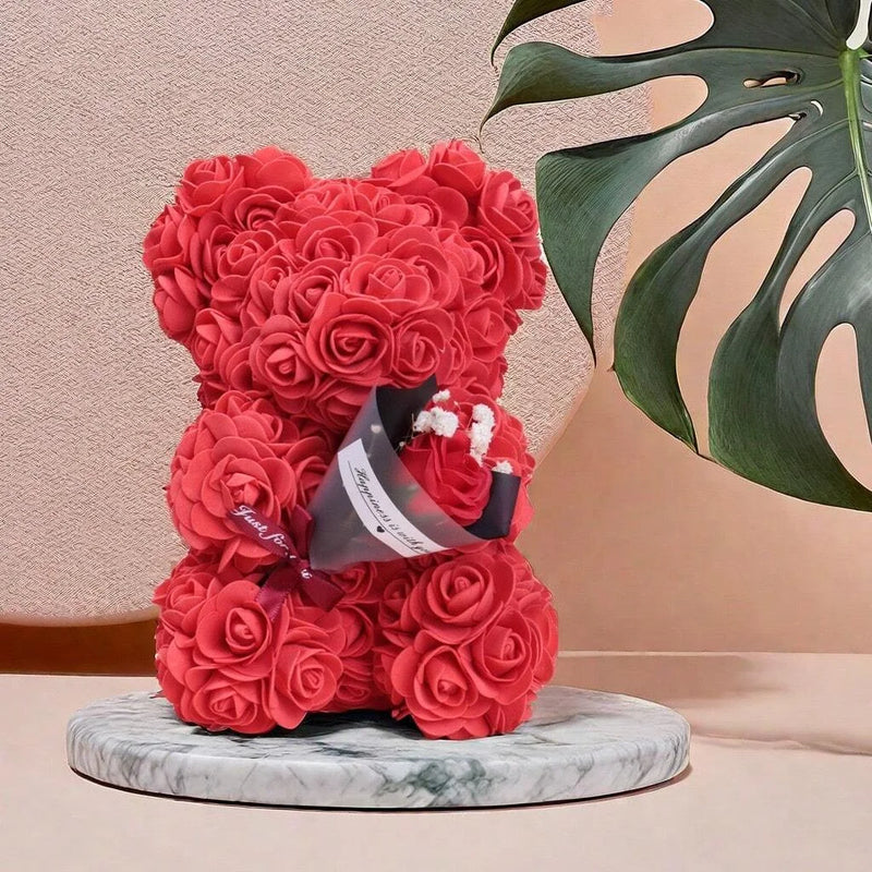 🌹 Buquê de Ursinhos Rosa – Um Presente que Toca o Coração e Acalma a Alma