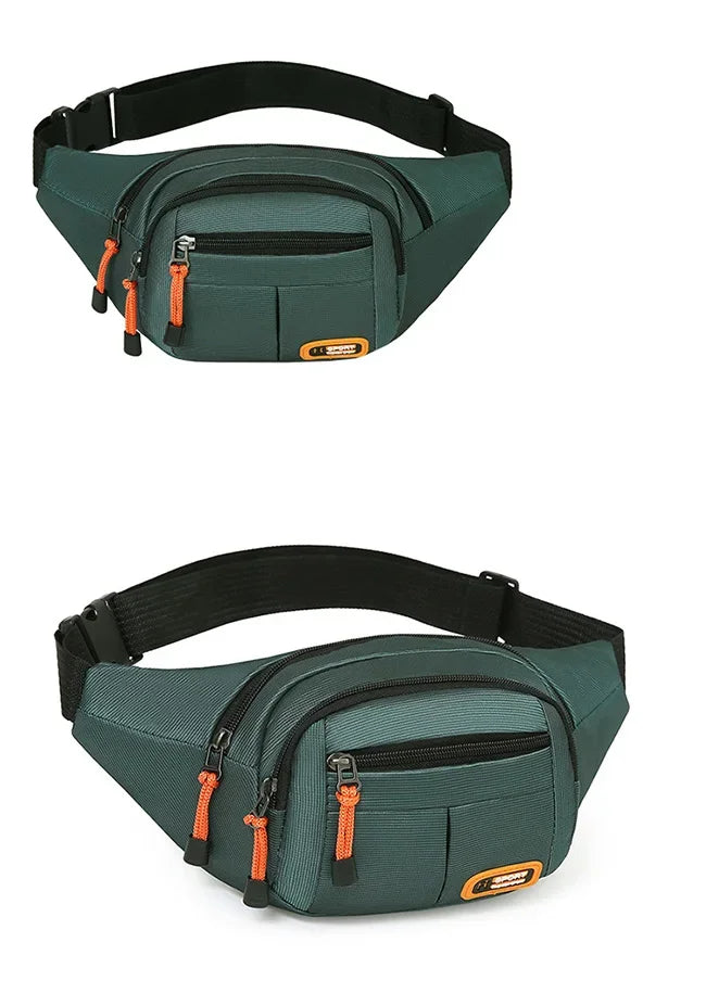 Bolsa de Cintura Oxford Impermeável Unissex – A Escolha Inteligente Para Quem Precisa de Praticidade, Segurança e Estilo em Qualquer Situação!