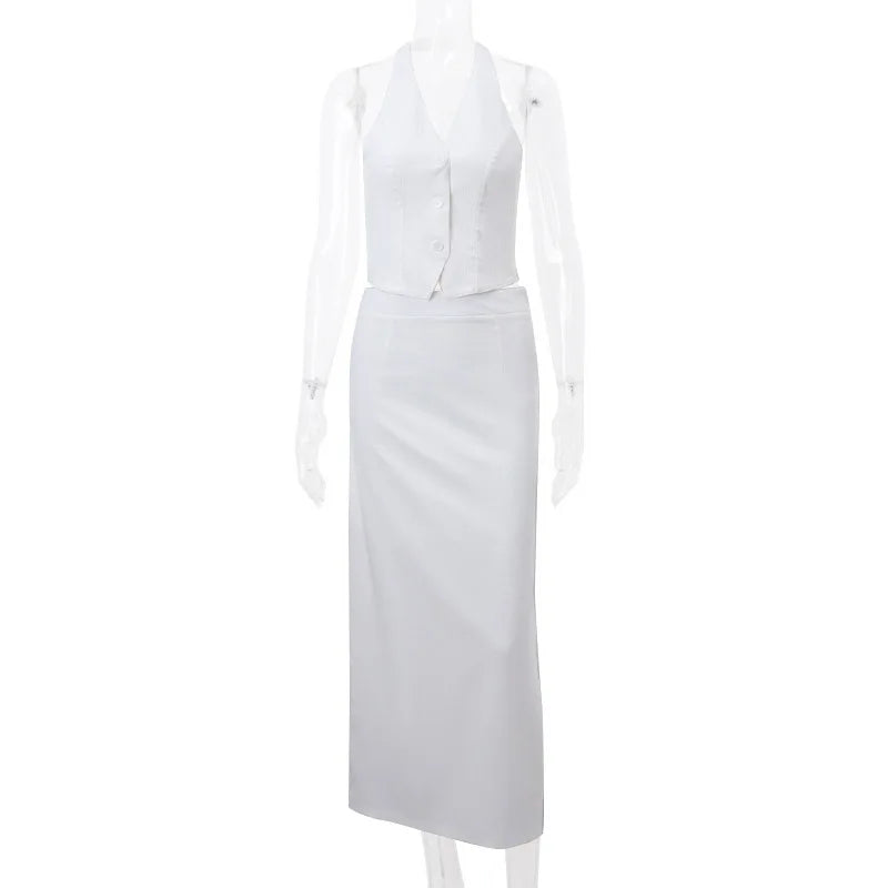 🌞 Conjunto Feminino Y2K — 2 Peças Que Libertam Corpo e Alma