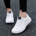 2025 Sapatos Esportivos Femininos – Moda Plataforma, Tênis Femininos Primavera/Inverno, Flats de Corrida