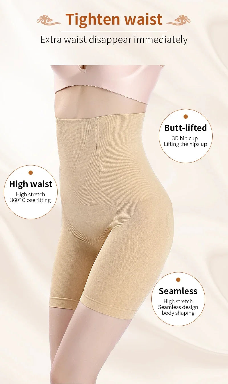 Calcinha Modeladora Sem Costura – Cintura Alta com Controle de Barriga - ✨ A Beleza Que Modela o Corpo e Abraça a Alma