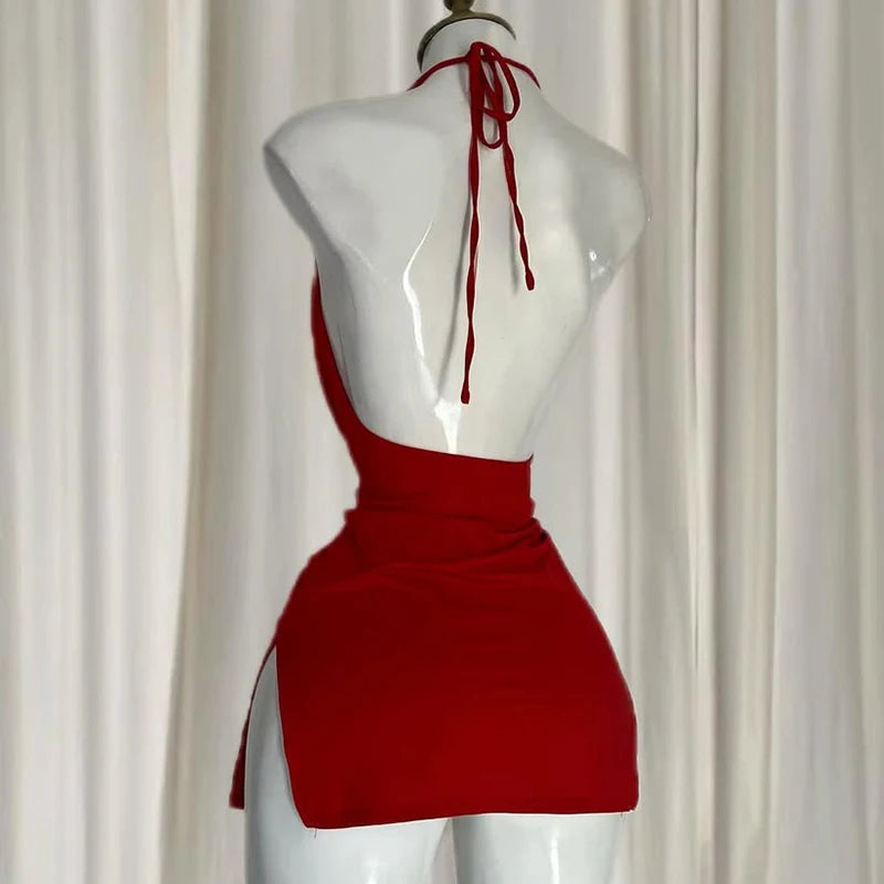 Vestido Halter Y2K – Mais que moda. Um Despertar.