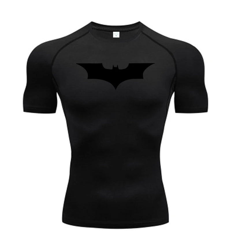 🦇 CAMISETA MASCULINA DE COMPRESSÃO – ESTAMPA MORCEGO | FORÇA, ESTILO E PROPÓSITO NUMA SÓ PEÇA