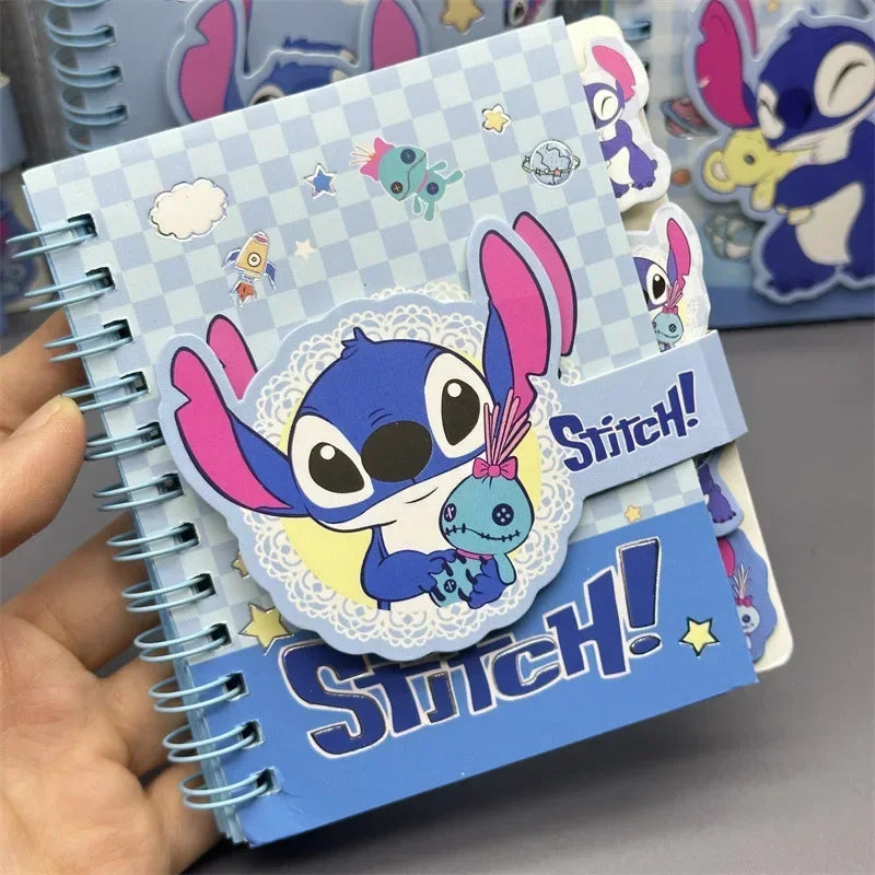 🌌✨ Caderno Stitch Adorável – Mais que um Caderno, um Guardião de Sonhos
