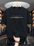 CAMISETA MASCULINA 100% ALGODÃO PARIS — MAIS DO QUE ROUPA, UM ESTADO DE ESPÍRITO.