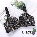 Sutiã Feminino Sem Costura com Estampa Floral - 🌸 Beleza que Abraça, Conforto que Liberta