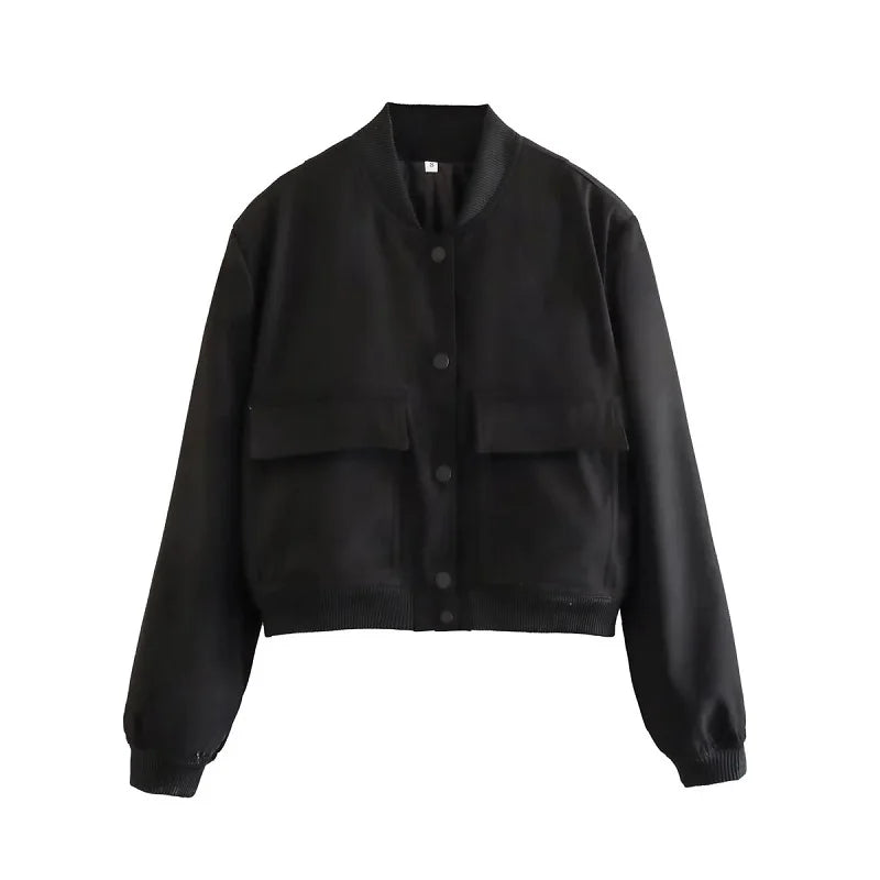 ✨ TRAF 2025 Jaqueta Bomber Feminina Branca – Mais do que uma peça de roupa. Um abrigo para a alma.