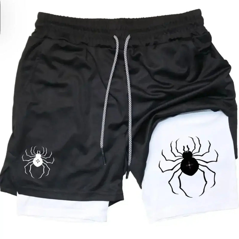 🔥 Shorts de Compressão 2 em 1 – Mais do que um item esportivo. Um pacto com a sua evolução.