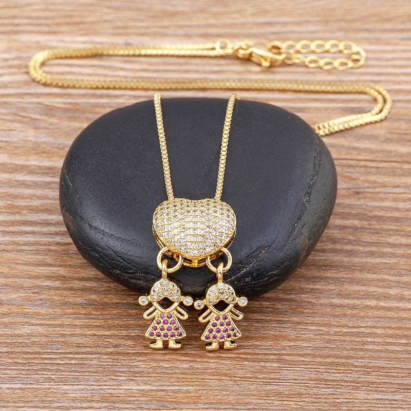 COLAR AMOR DE MÃE BNHADO A OURO 18K
