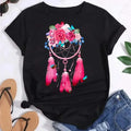 🌙 Camiseta Apanhador de Sonhos – Para Mulheres Que Sentem Que Vieram a Este Mundo Por Algo Maior