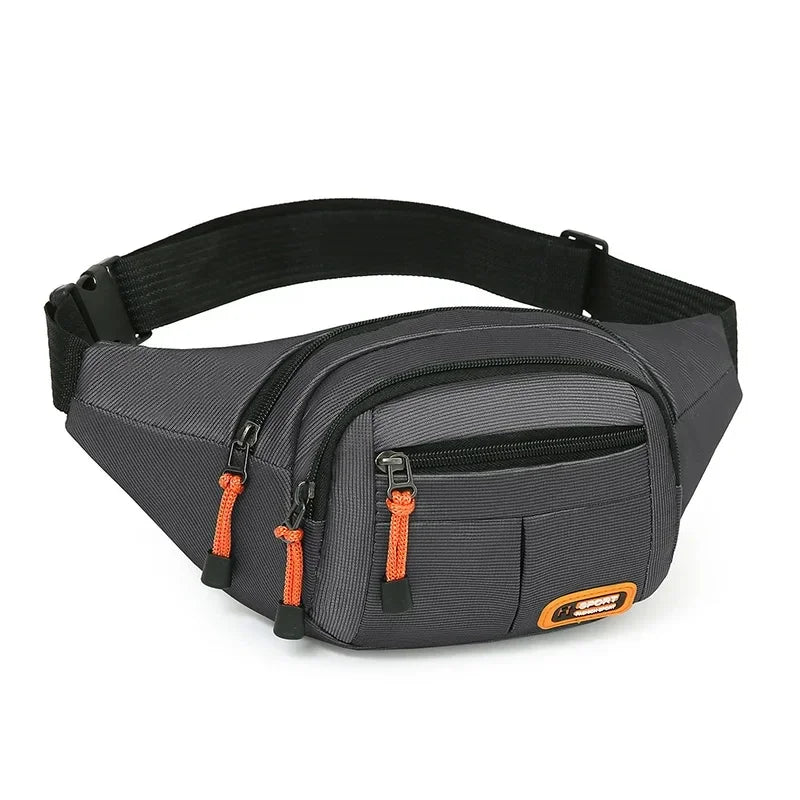 Bolsa de Cintura Oxford Impermeável Unissex – A Escolha Inteligente Para Quem Precisa de Praticidade, Segurança e Estilo em Qualquer Situação!