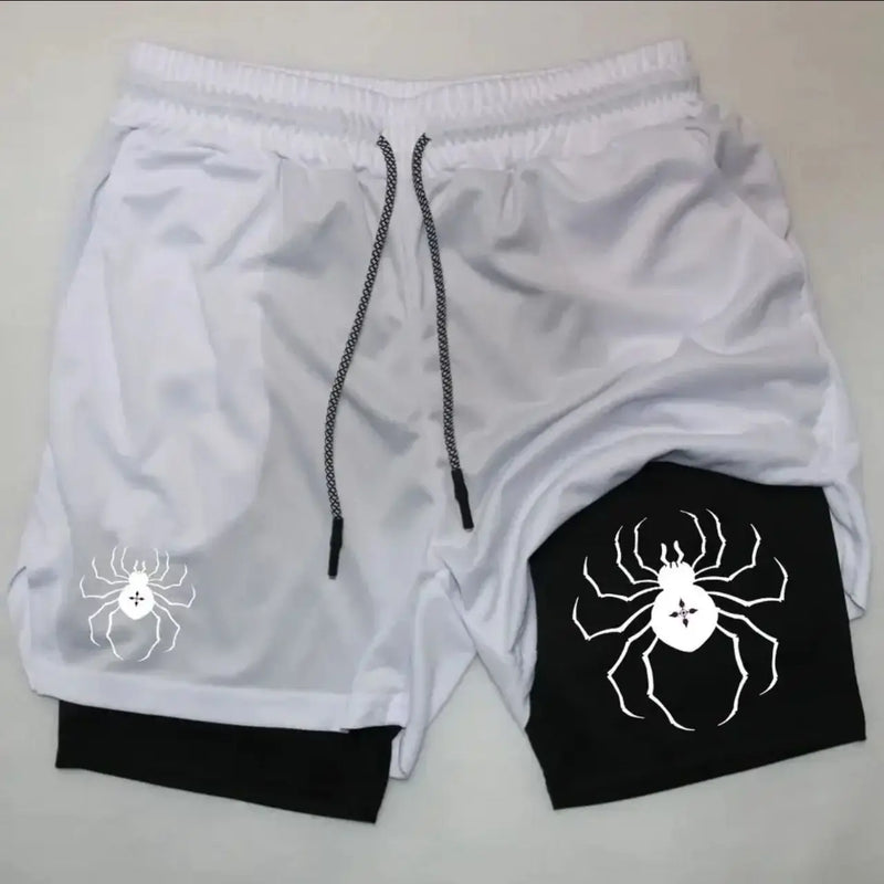 🔥 Shorts de Compressão 2 em 1 – Mais do que um item esportivo. Um pacto com a sua evolução.