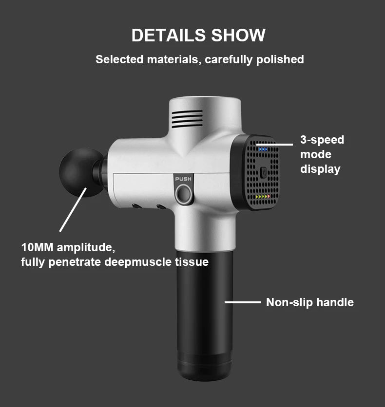 Pistola de Massagem Profissional Phoenix A2 🔥 Muito Mais Que Um Massageador. É o Despertar e Aliviador do Seu Corpo e da Sua Alma.